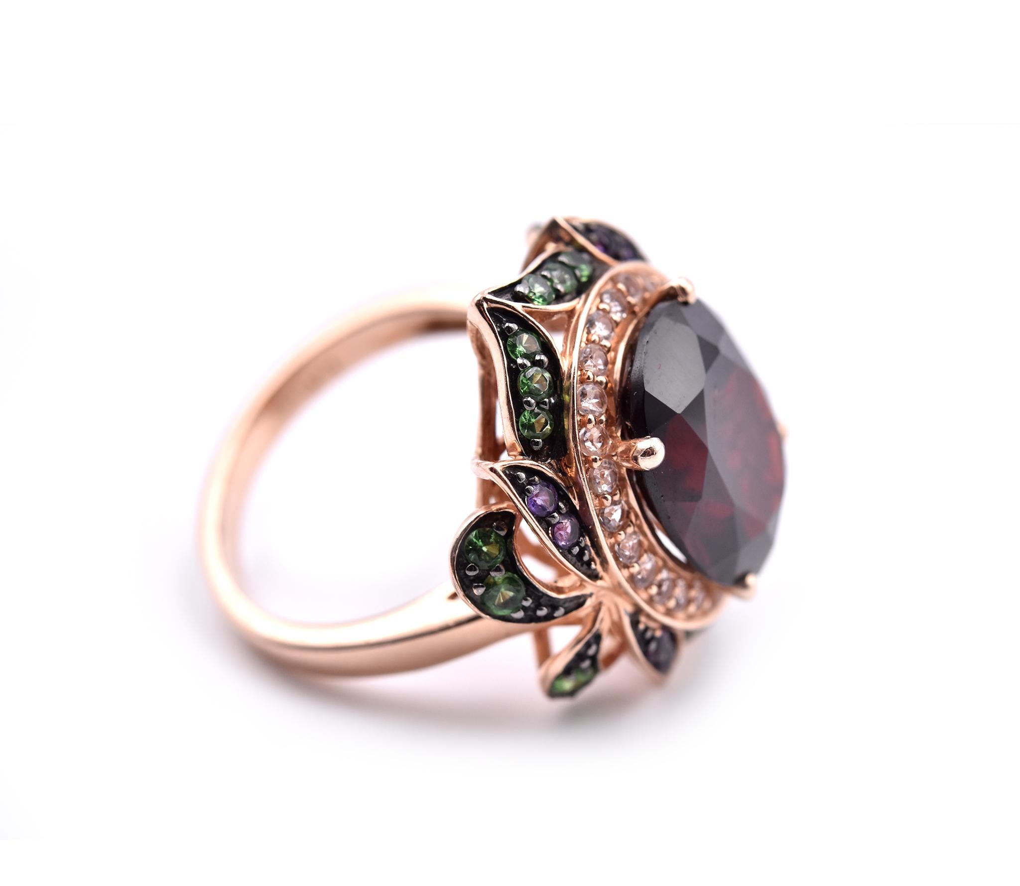 levian garnet ring