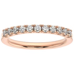 14K Rose Gold Mae Crown Diamond Ring '1/2 Ct. tw'