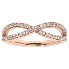 14k Rose Gold Marielle Diamond Ring '1/4 Ct. Tw'