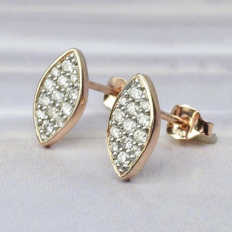 Marquise Diamond Earrings