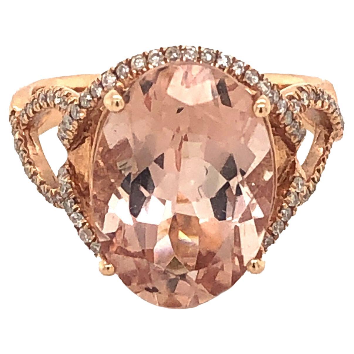 Taffstyle Anello Fede In Oro Rosa Con Cristalli, In Acciaio Inox, Larghezza 3mm, Misure 50-58, Gioiello Donna