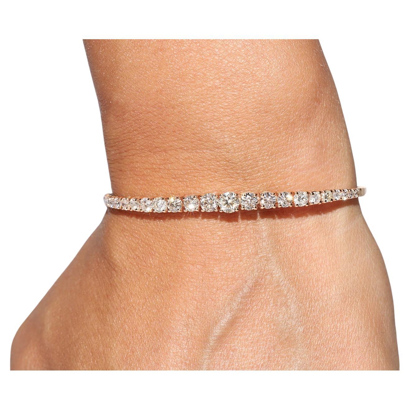 New Made 14k Gold Natural Diamond And Emerald Decorated Belt Bangle ...