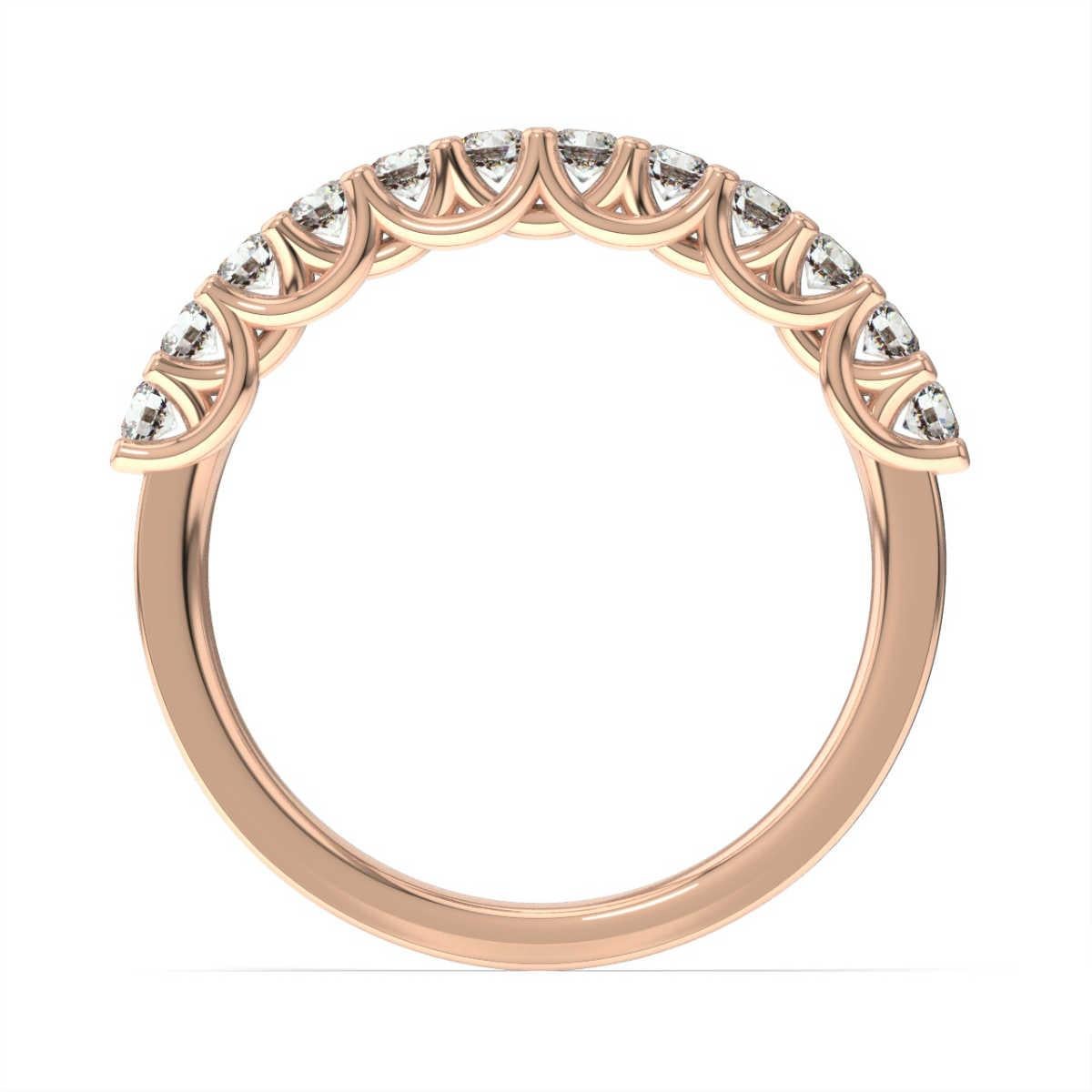 This stunning weave ring features 12 perfectly matched round brilliant diamonds. Experience the difference!

Product details: 

Center Gemstone Color: WHITE
Side Gemstone Type: NATURAL DIAMOND
Side Gemstone Shape: ROUND
Metal: 14K Rose Gold
Metal
