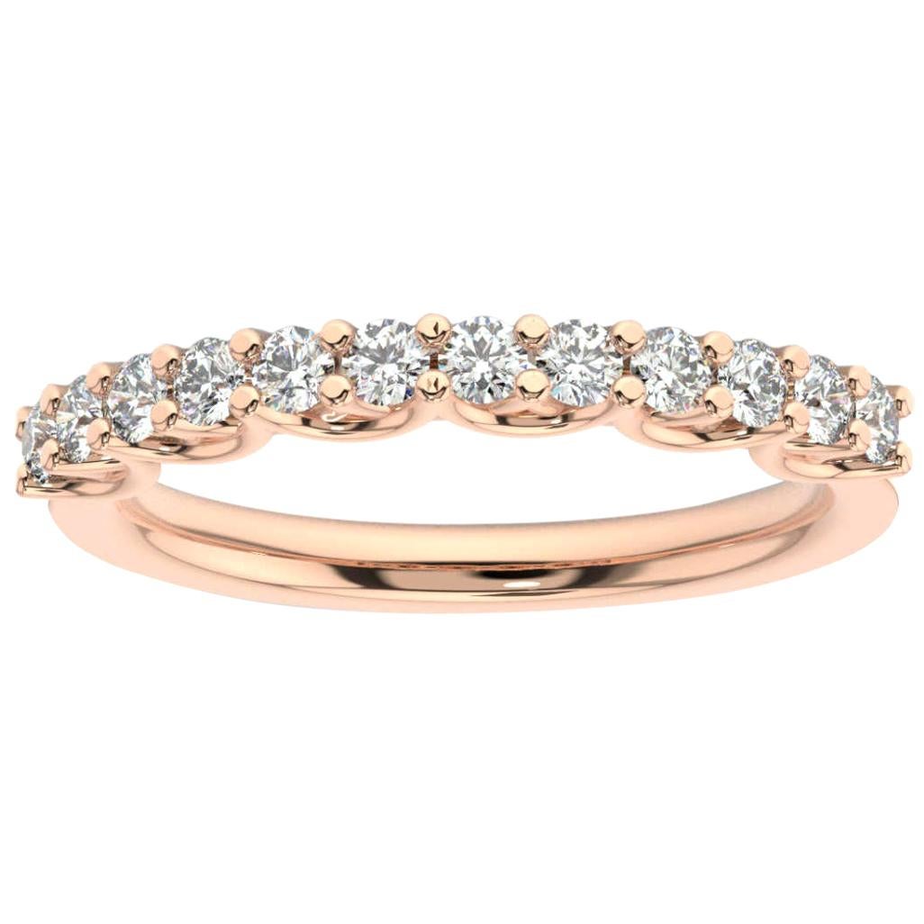 14K Rose Gold Olbia Diamond Ring '1/2 Ct. Tw' For Sale