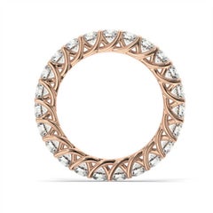 Anello Olbia Eternity Diamond in oro rosa 14K '1/2 Ct. Tw'