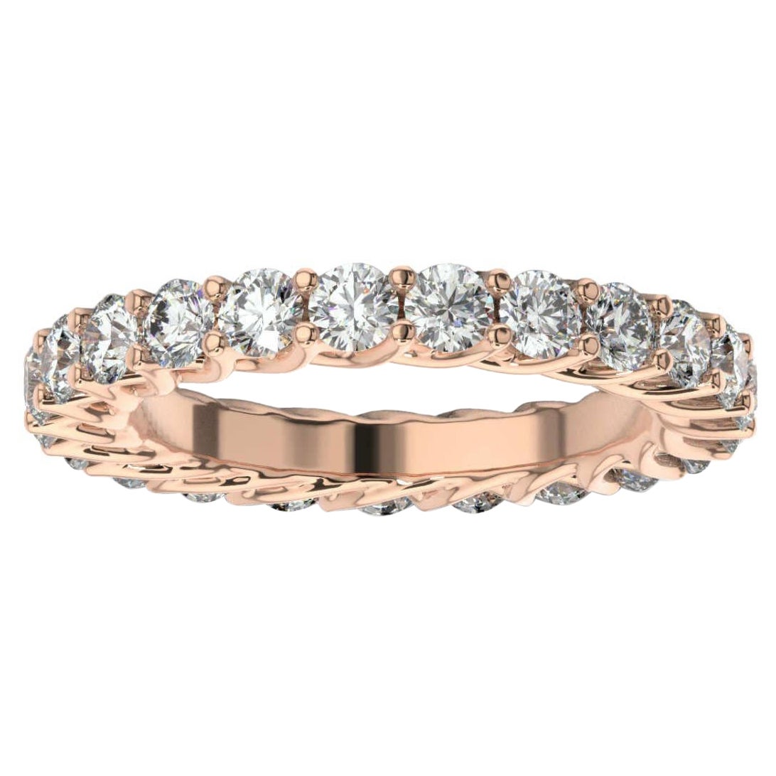 Olbia Eternity Diamantring aus 18 Karat Roségold '2,00ct. tw'