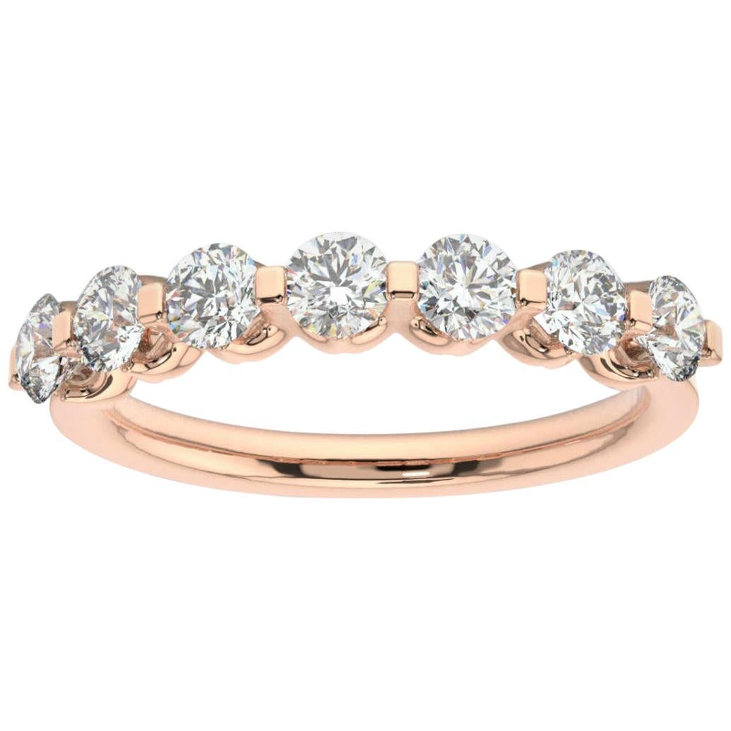 14k Rose Gold Orly Diamond Ring '1 Ct. tw' For Sale