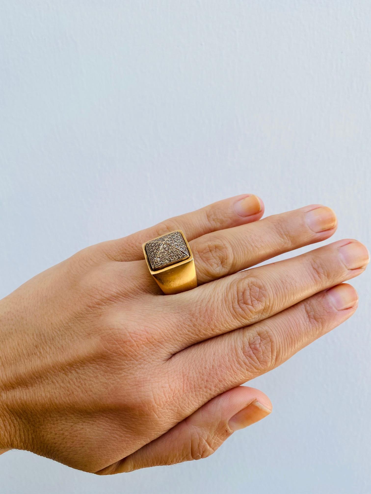 petoskey stone engagement ring