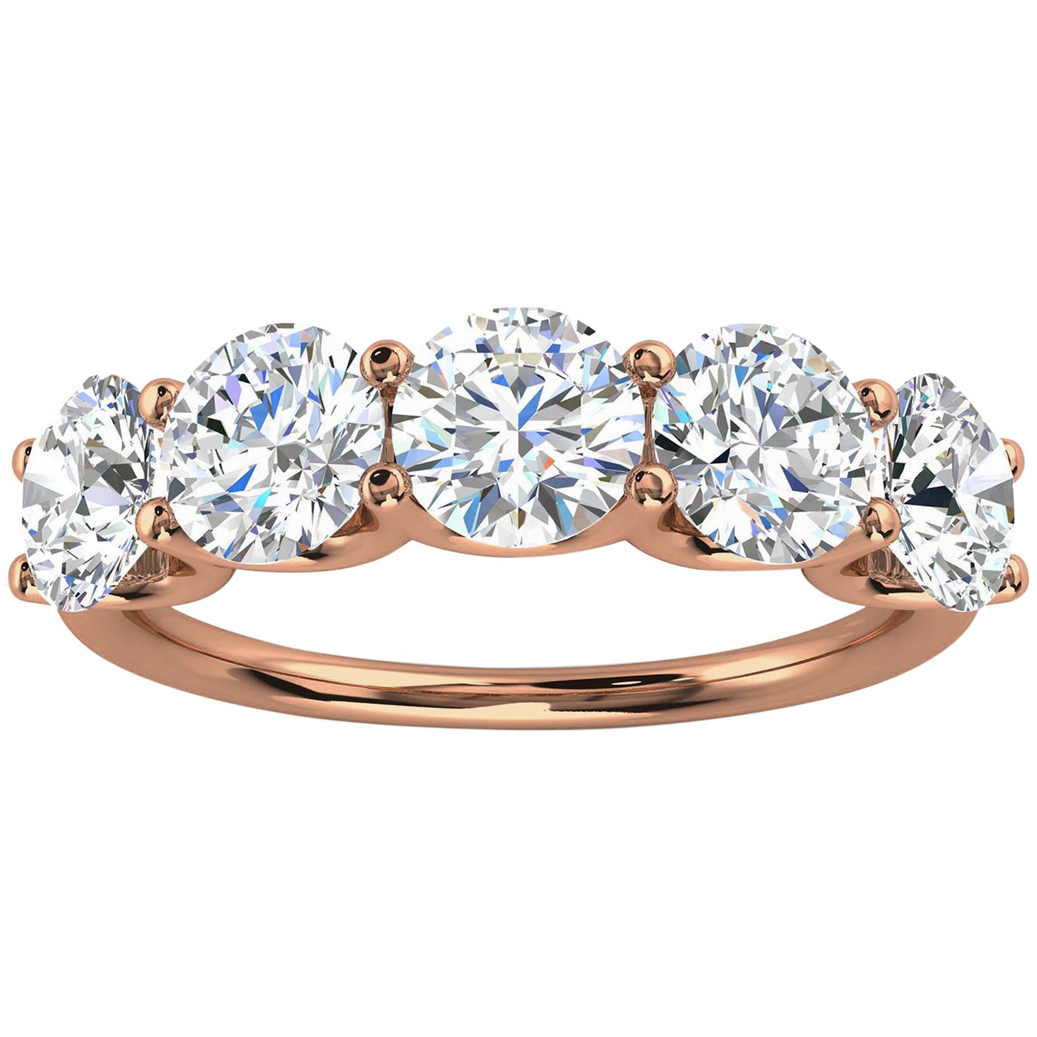 14k Rose Gold Sevilla Diamond Ring '2.5 Ct. Tw' For Sale