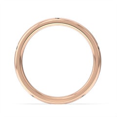 14K Rose Gold Siena Eternity Diamond Ring '1/5 Ct. tw'