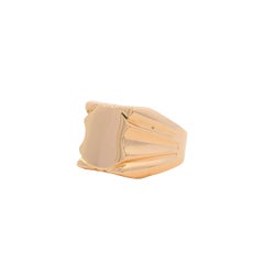 Bague Signet en or rose 14k