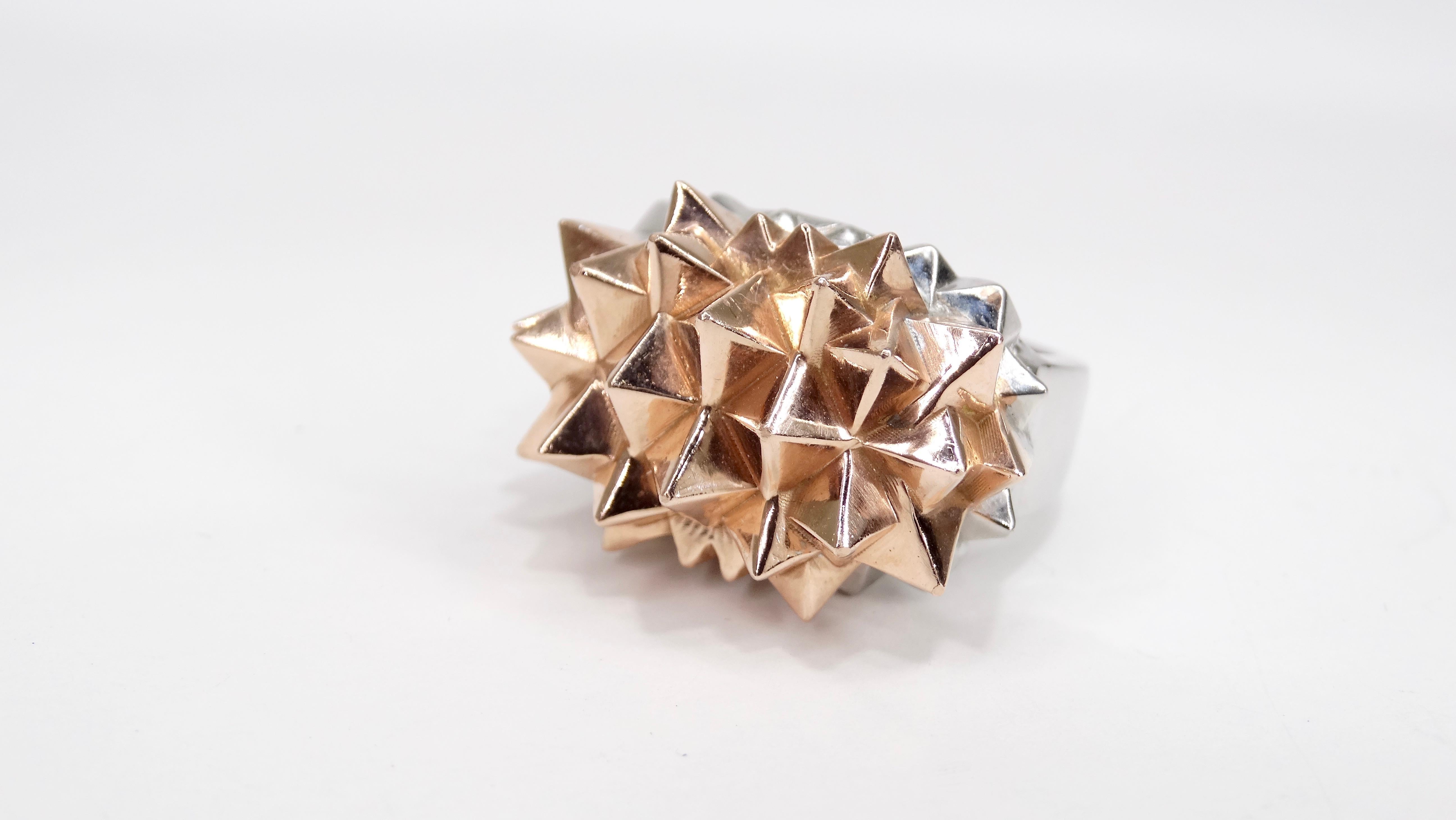 spiked wedding ring