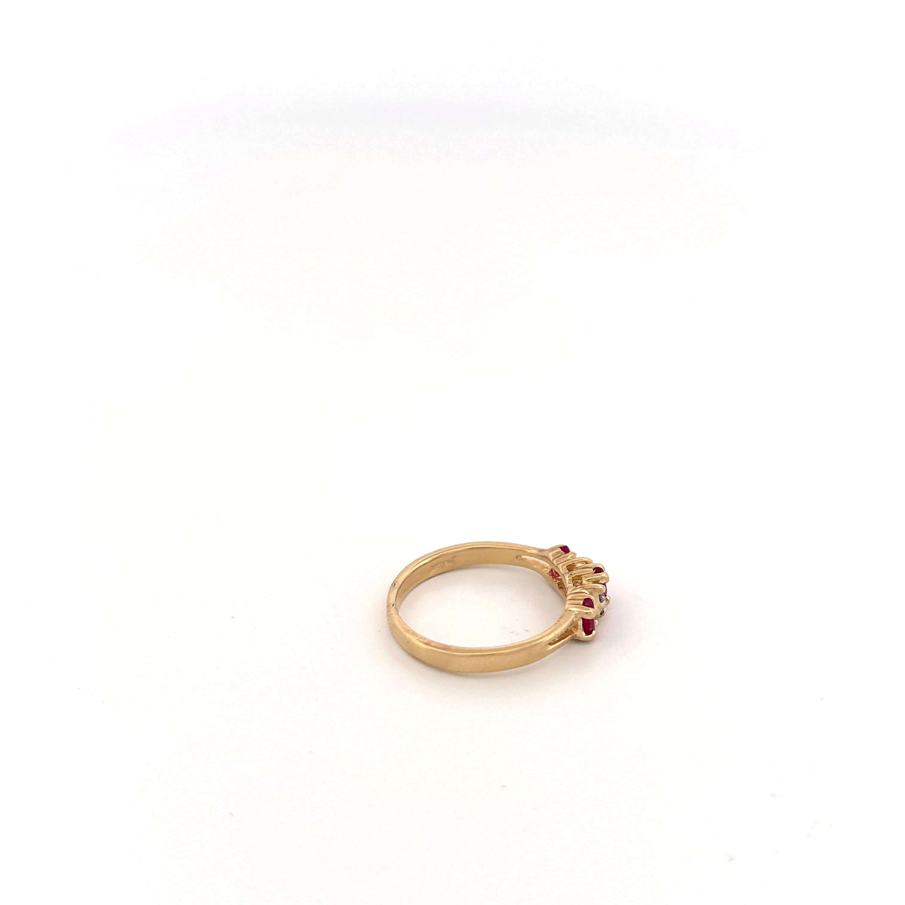 14k Ruby & Diamond - image 5