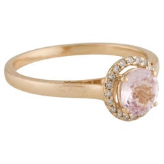 14K Sapphire & Diamond Cocktail Ring Size 7.75 - Elegant Design, Timeless Beauty