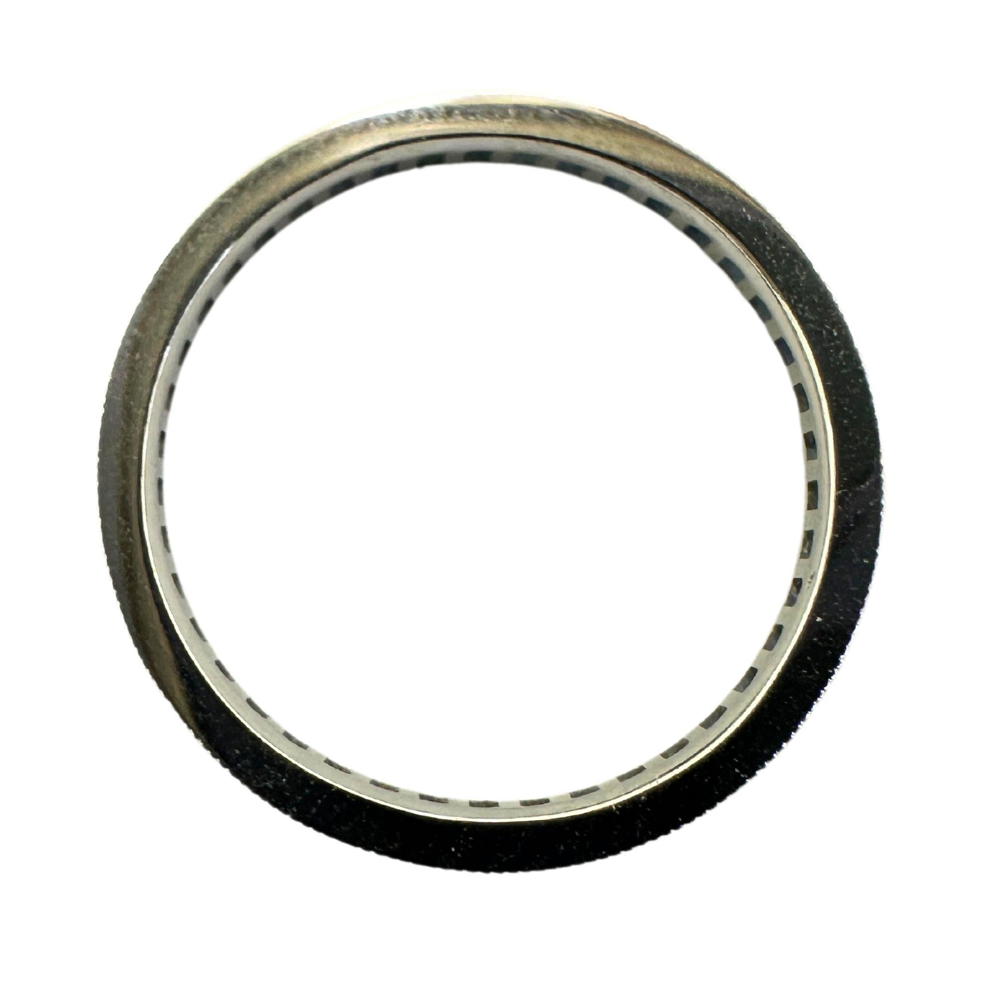 14K Sapphire Eternity Ring 1