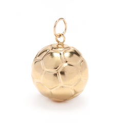 14K Soccer Ball Charm