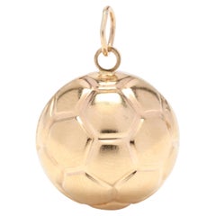 14K Soccer Ball Charm