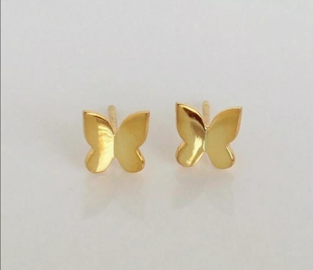 14k Solid Gold Schmetterling Ohrringe Gold Body Piercing Insekt Nase Ohrschmuck.

Metallkern
Gelbgold
Zertifizierung
14K gestempelt
Artikel Länge
7 mm
Größe
7,8x7,6 mm Ungefähr
Material
14K Gelbgold


A P P R O X T I M E

Alle Artikel werden auf