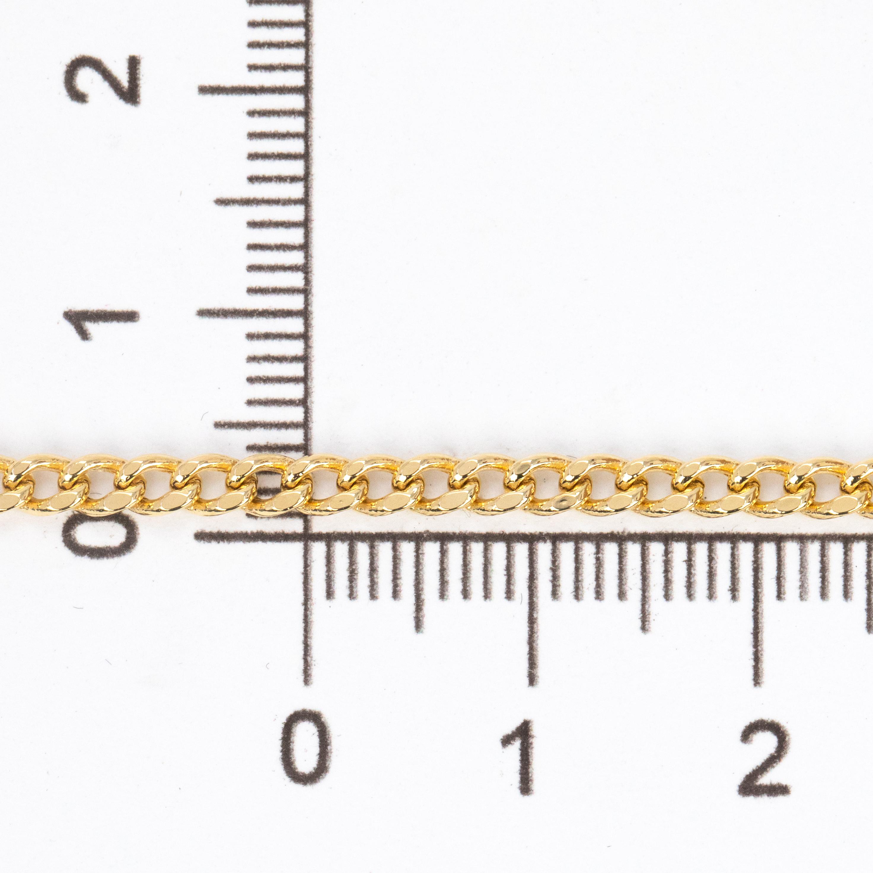 14K Solid Gold Chain Necklace, 50cm Dainty Gold Necklace for Women, 7g Real Gold For Sale 4