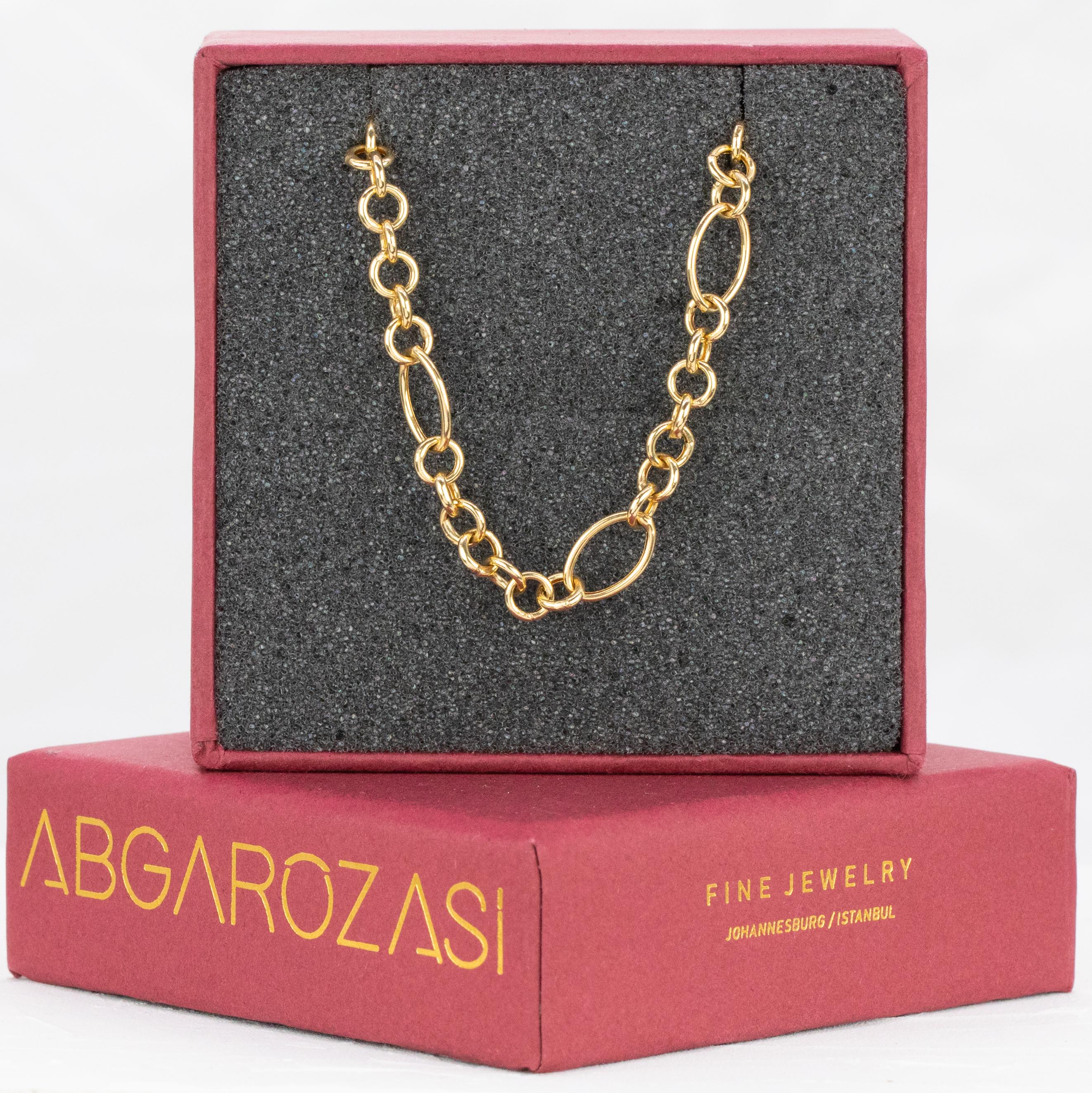 14K Solid Gold Chain Necklace, 54cm Dainty Gold Necklace for Women, 5g Real Gold For Sale 5