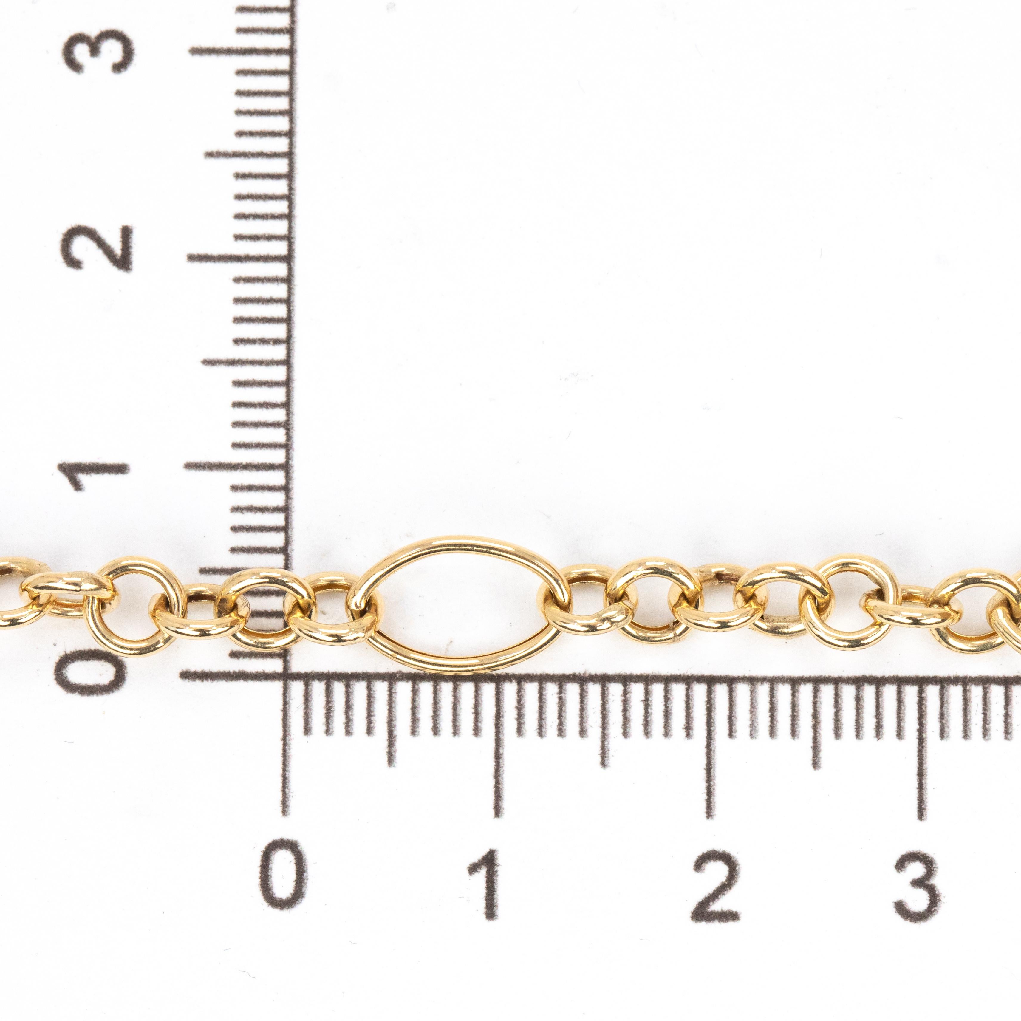 14K Solid Gold Chain Necklace, 54cm Dainty Gold Necklace for Women, 5g Real Gold For Sale 6