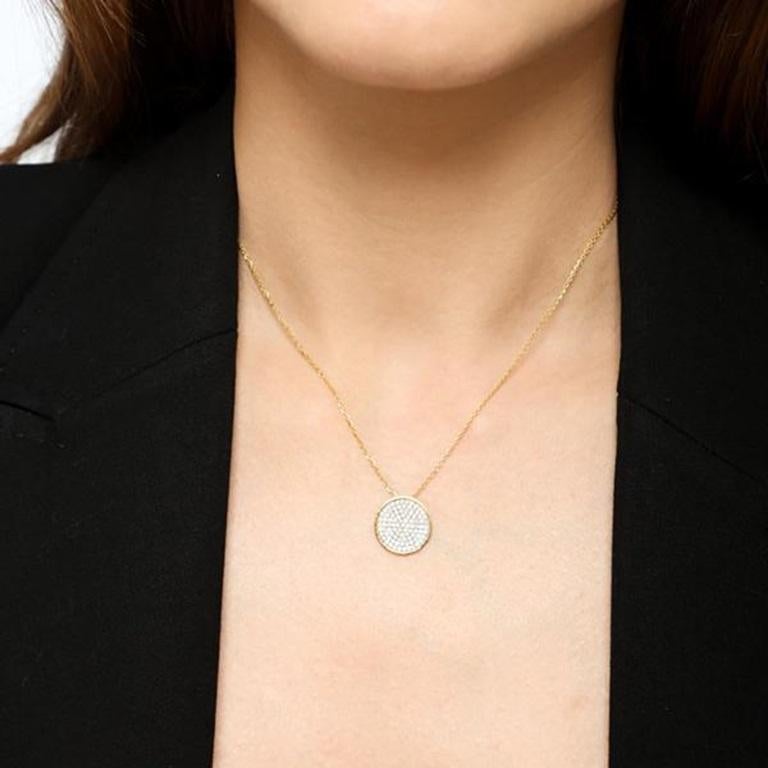 14K Solid Gold Kreis Form Halskette Hochzeit Geschenk für Sie Gold Teure Anhänger
Geringes Gewicht, kann jeden Tag getragen werden

Zusätzliche Informationen:
Zustand: Neu mit Etiketten: Ein brandneuer, unbenutzter und ungetragener Artikel
