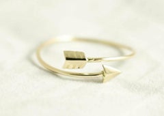 14k Solid Gold Dainty Skinny Mini Statement Ring Minimalist Wedding Ring Band