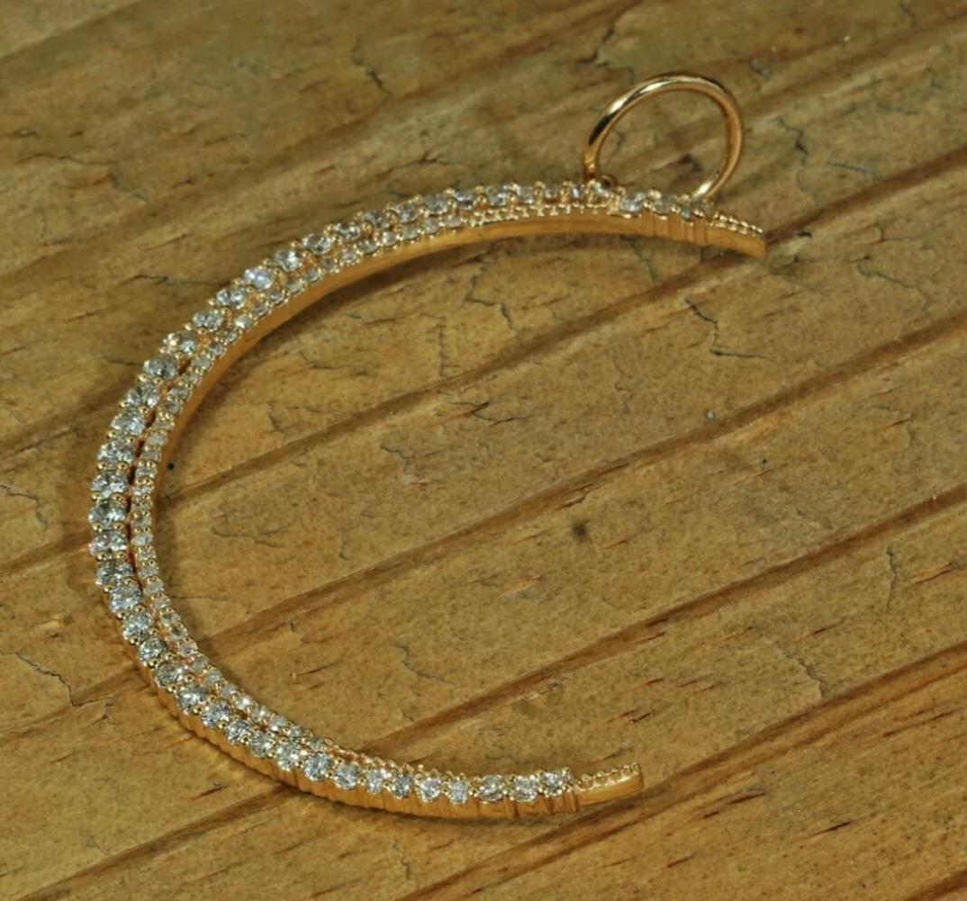 14k Solid Gold Diamond Crescent Moon Diamond Moon Pendant Jewelry Birthday Gift

Total Carat Weight
1.00 - 1.24
Main Stone
Diamond
Main Stone Shape
Round
Base Metal
Yellow Gold, 14k
Metal
Yellow Gold
Pendant Shape
Moon
Metal