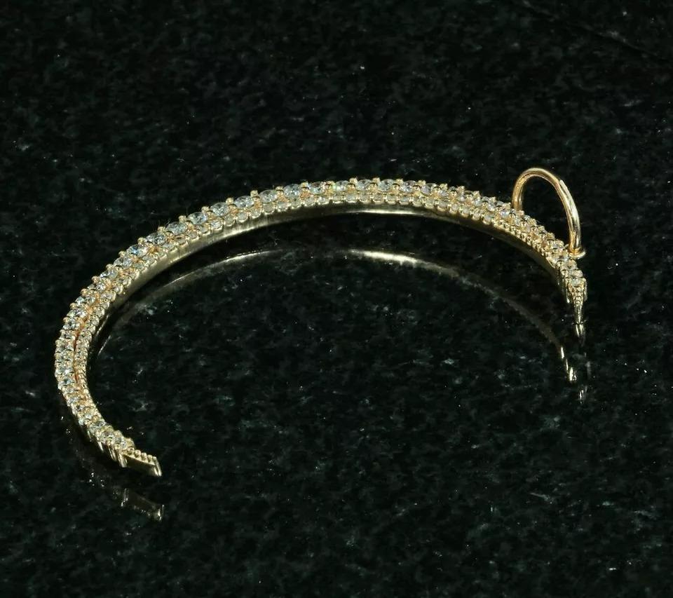 14k Solid Gold Diamond Crescent Moon Diamond Moon Pendant Jewelry Birthday Gift
Light weight can be worn everyday

Additional information:
Condition: New with tags: A brand-new, unused, and unworn item (including handmade items) in the original