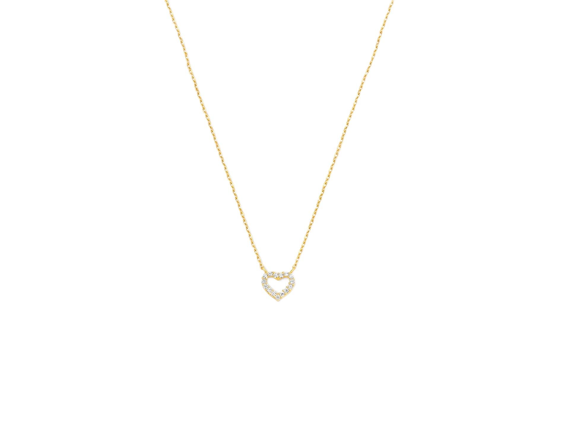 Ldurian Tiny Heart Choker Necklace - 14K Real Gold Plated Dainty Heart Necklace For Women, Minimalist Layering Jewelry - View #4