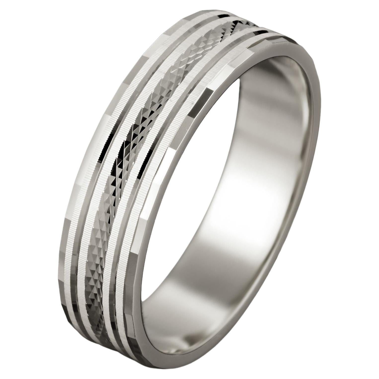 Customizable 14K Gold Twisted Wedding Ring For Sale at 1stDibs