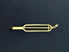 14K Solid Gold Money Clip