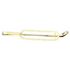 14K Solid Gold Money Clip