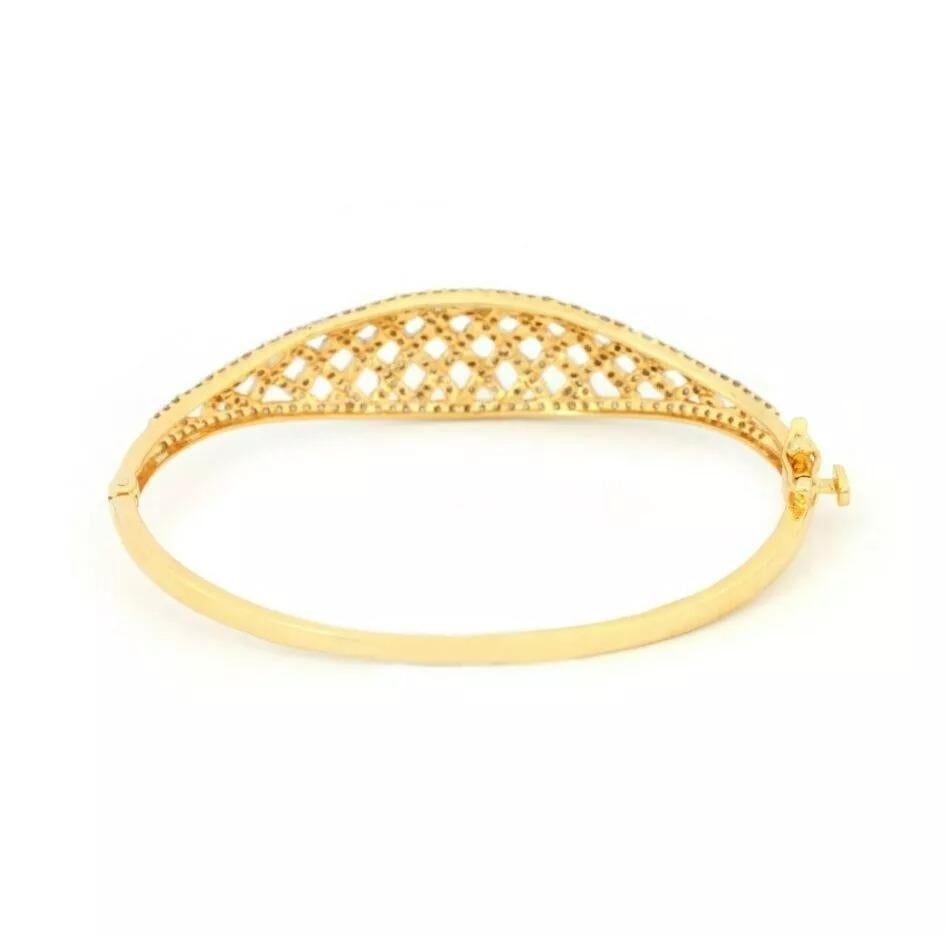 Bracelet en or massif 14K avec cage de diamants naturels, fait à la main, cadeau de joaillerie fine
Léger, il peut être porté tous les jours

Informations complémentaires :
Condit : Nouveau sans étiquette : Un article neuf, non utilisé et non porté