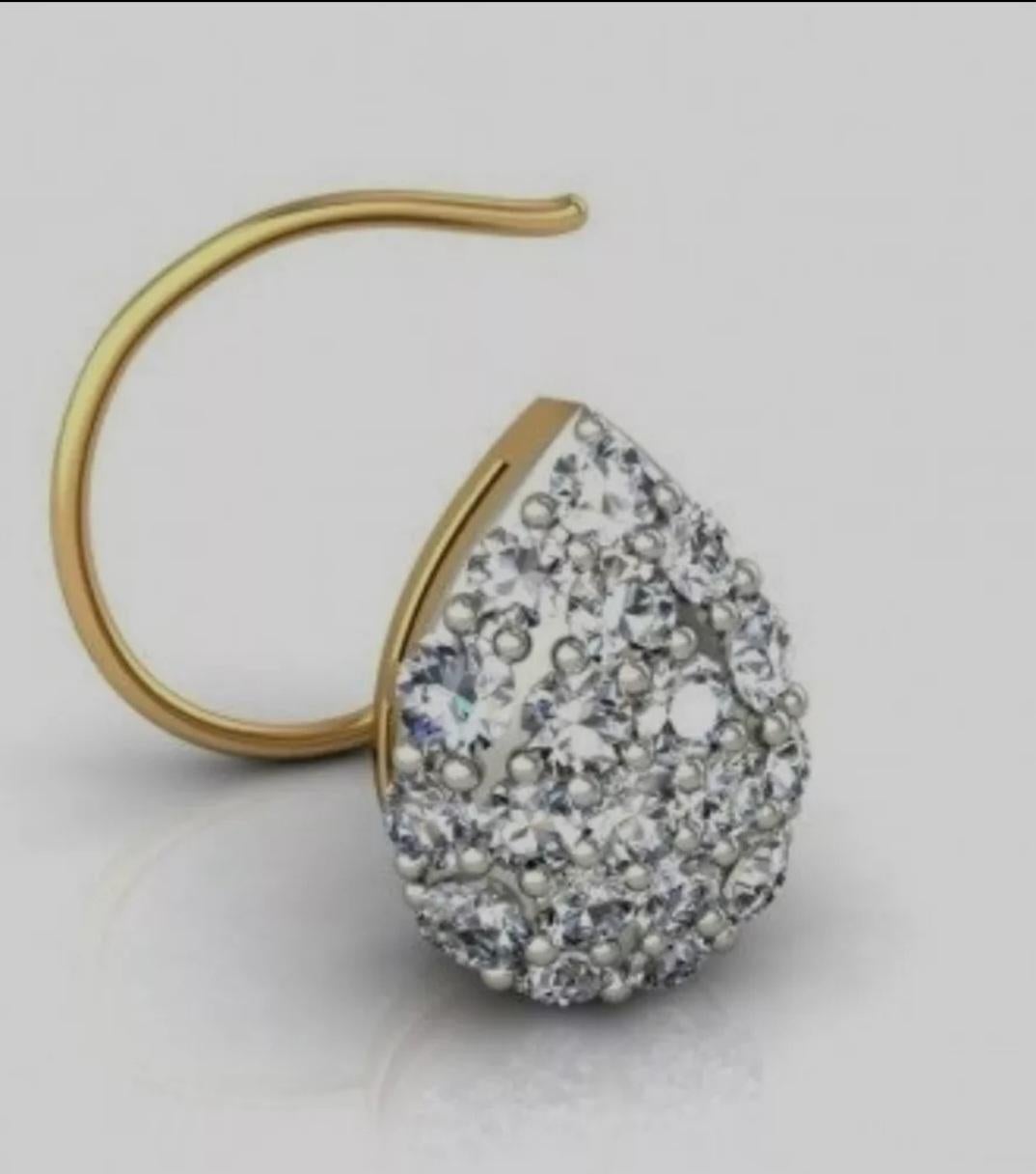 14K Solid Gold Nose Pin Body Piercing Jewelry Diamond nose Stud Women jewelry

Total Carat Weight
0.24 & Under
Metal
Yellow Gold
Number of Diamonds
11
Base Metal
Yellow Gold
Material
Natural Diamond, 14k Yellow Gold
Item Length
6 mm
Main