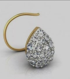 14K Solid Gold Nose Pin Body Piercing Jewelry Diamond nose Stud Women jewelry