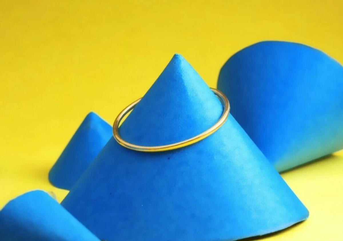 14k Solid Gold Ring Handmade Gold Everyday Wire S… - image 7