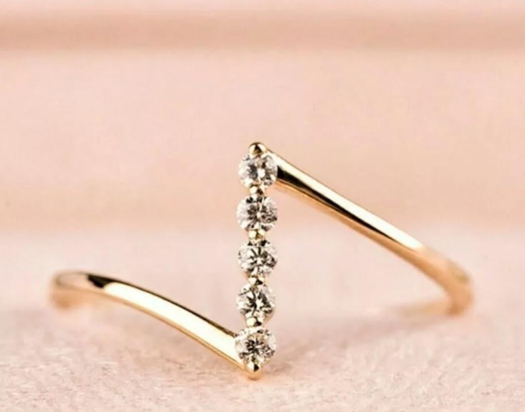 14k Solid Gold Tiny Diamond Skinny Dainty Ring Minimalist Diamond Gold Ring Gift

Total Carat Weight
0.24 ctw & Under
Number of Diamonds
5
Band Width
1.2 mm
Metal
Yellow Gold
Certification
IGI
Colour
White
Metal Purity
14k



A P P R O X T I M