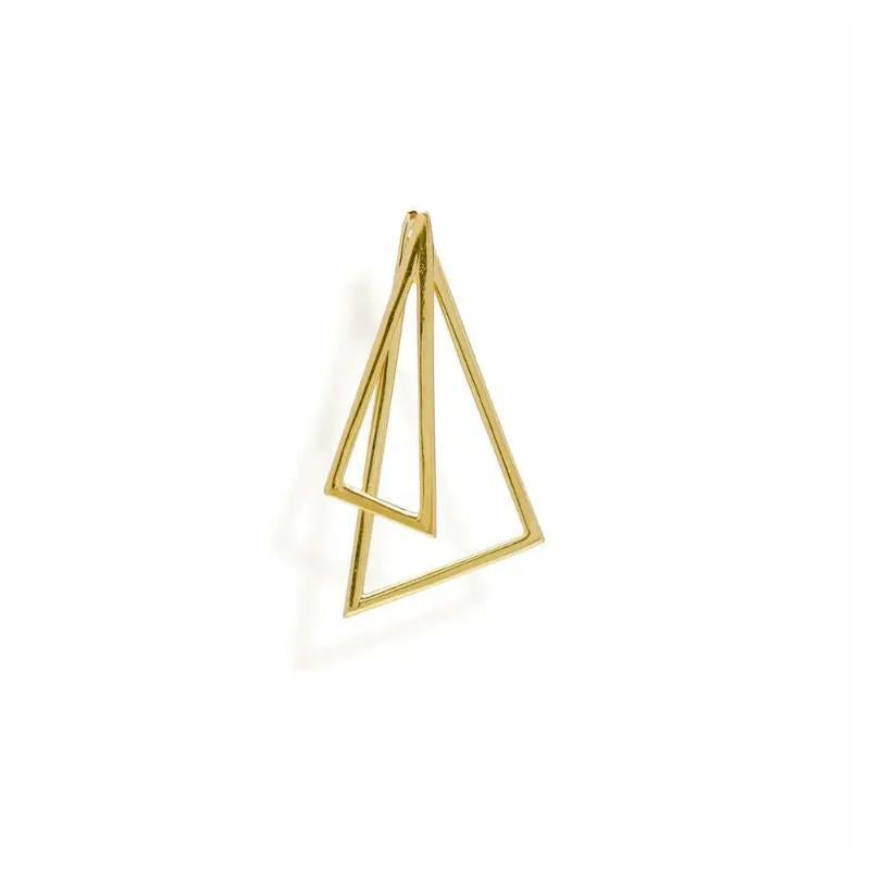 Orecchino a triangolo in oro massiccio 14K Orecchino d'oro semplice per donna
Leggero, può essere indossato tutti i giorni

Informazioni aggiuntive:
Condit: Nuovo con etichette: Un articolo nuovo di zecca, non usato e non indossato (compresi gli