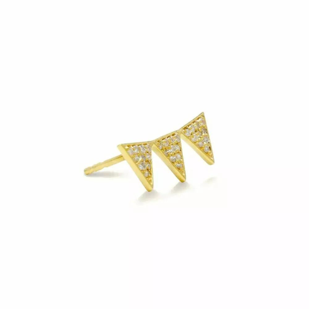 14K Gold Solid Gold Triplets Diamond Studs Simple Gold Jewelry Spring Jewelry Gift
Léger, il peut être porté tous les jours

Informations complémentaires :
Condit : Nouveau avec étiquettes : Un article neuf, non utilisé et non porté (y compris les