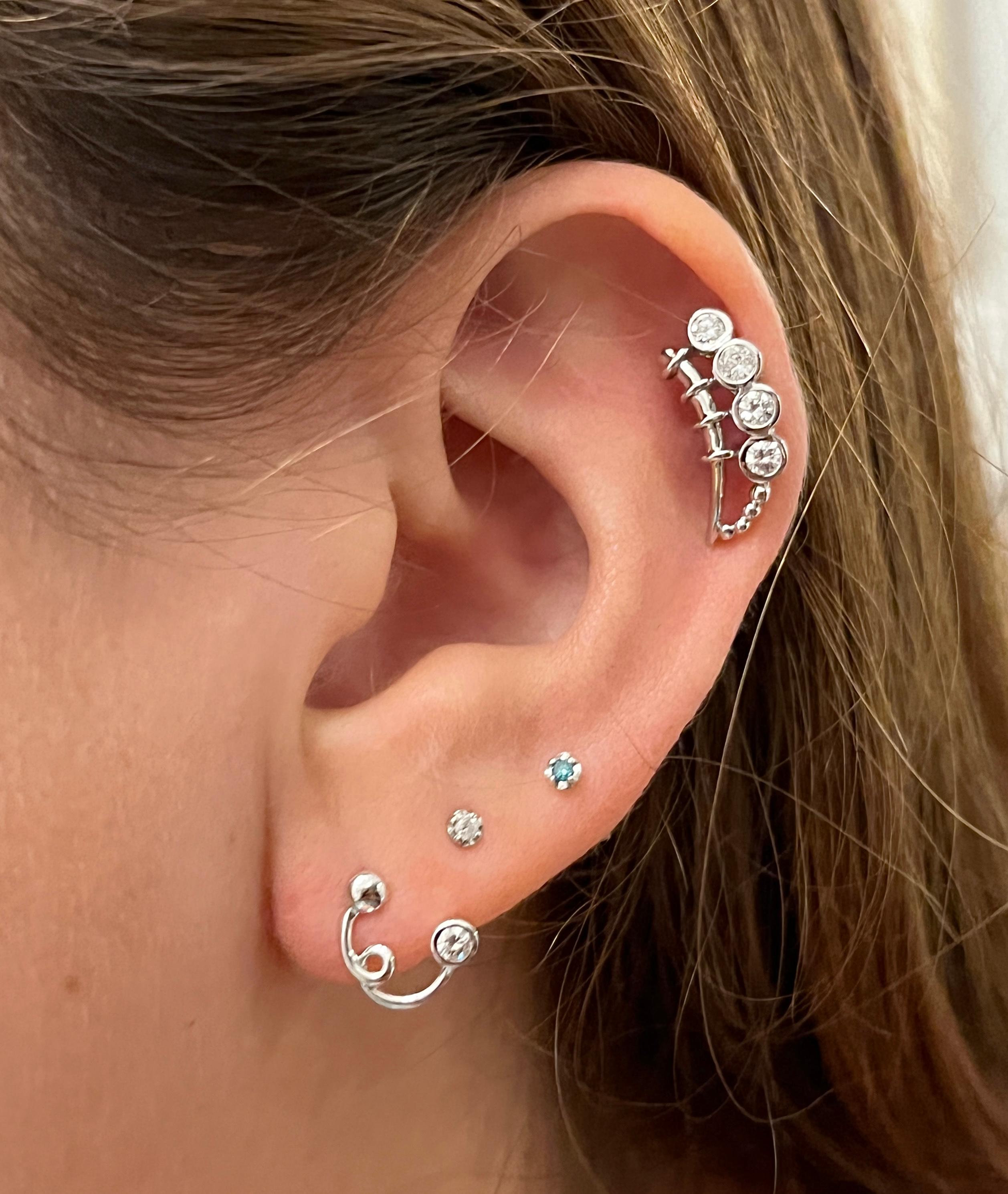 cute diamond earrings