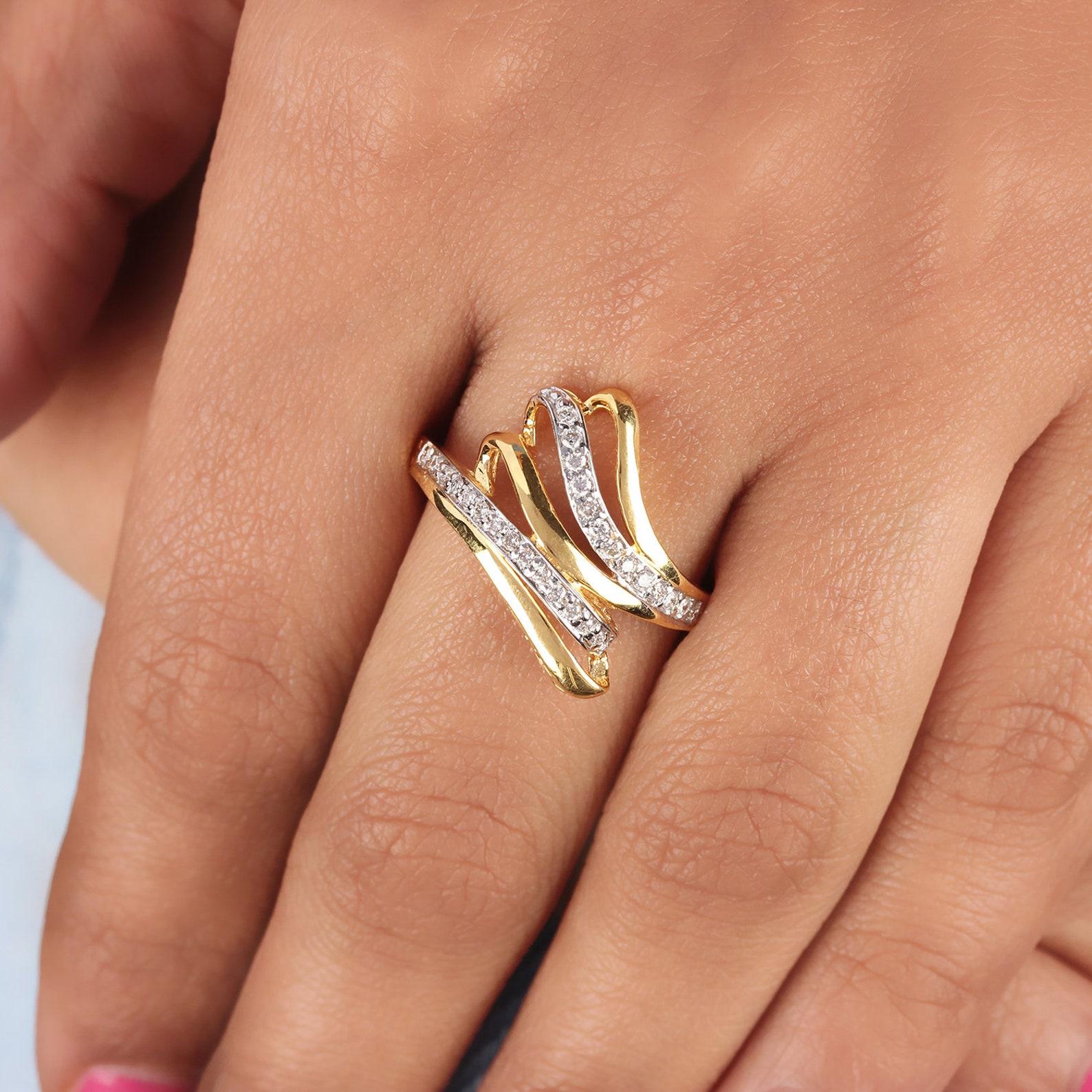 14k Solid Yellow Gold Minimalist Ring  Natural Diamond Stackable Ring For Women.

14k Yellow Gold Weight:- 2.47 Grams

Diamond Weight:- 0.22 Carat

Item Size :- 21 x 22 mm



A P P R O X T I M E

All items are custom made to order. Our approx time