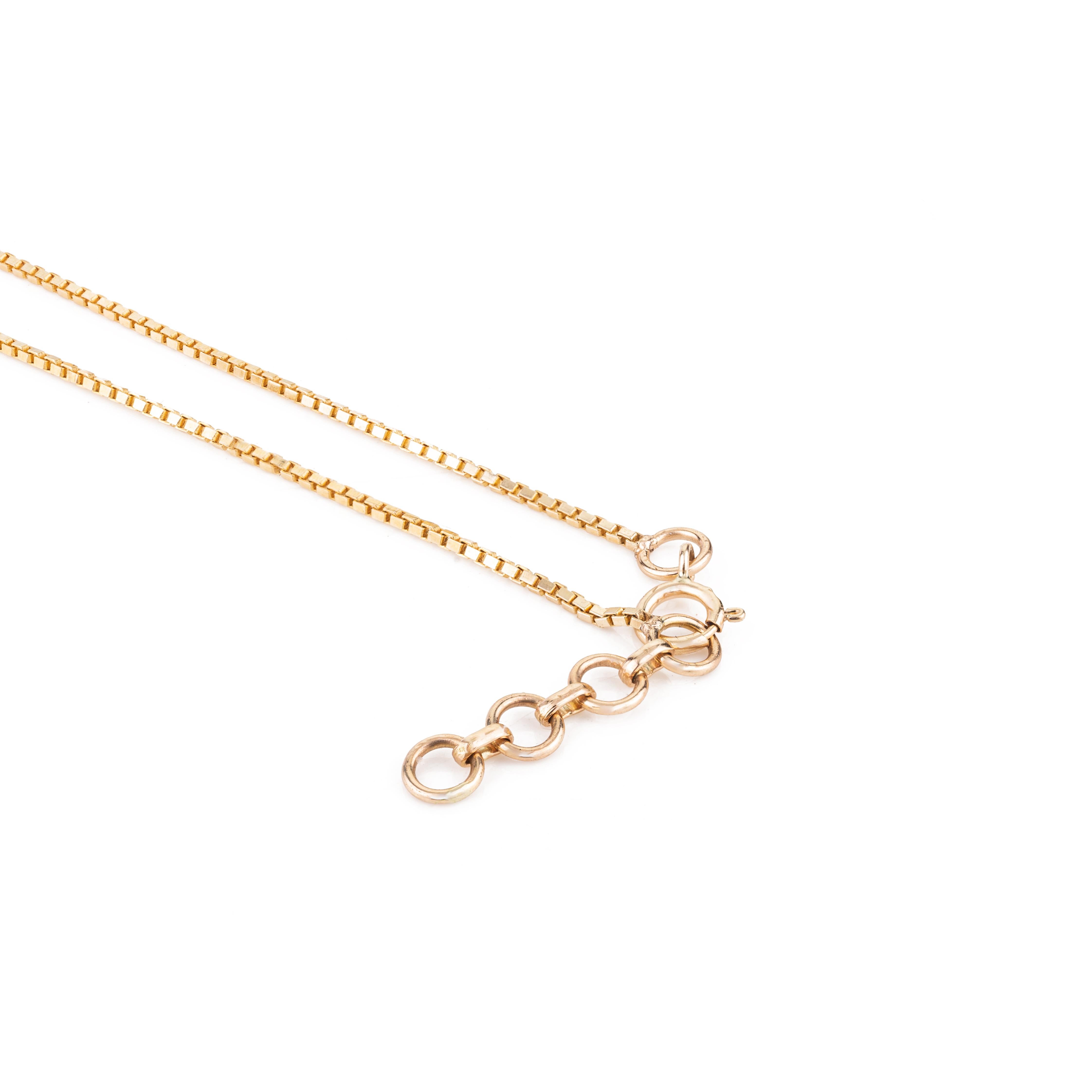 Women's 14k Solid Yellow Gold Natural Blue Topaz Gemstone Necklace and Earrings Set For Sale