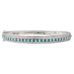 14k Spectacular Diamond Bangle