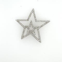 Pendentif et boucles d'oreilles étoile 14k