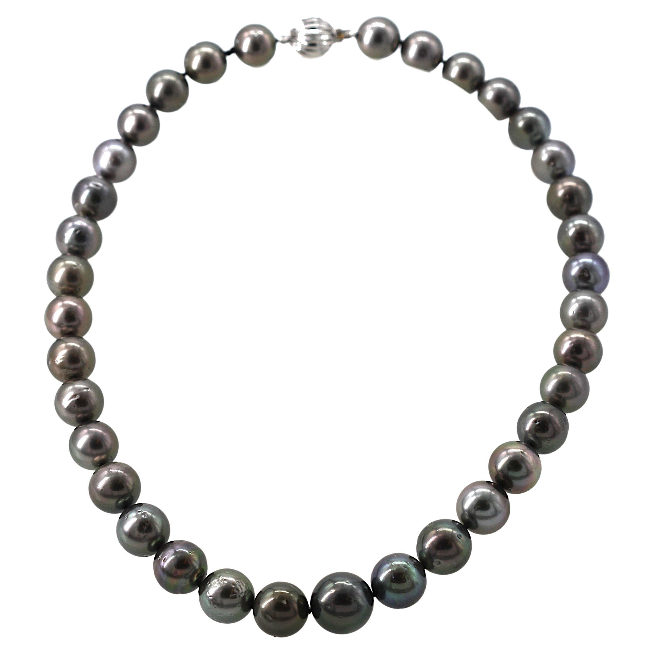 Tahitian Pearl Necklace at 1stDibs