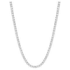 14K Tennis Necklace 20 Pointer Diamonds 14K Tennis Necklace 20 Pointer Diamonds