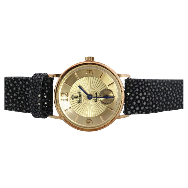Vicence Watches - 2 For Sale at 1stDibs | vicence 18k gold watch display picture 3