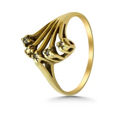 14 Karat Vintage Diamond Ring