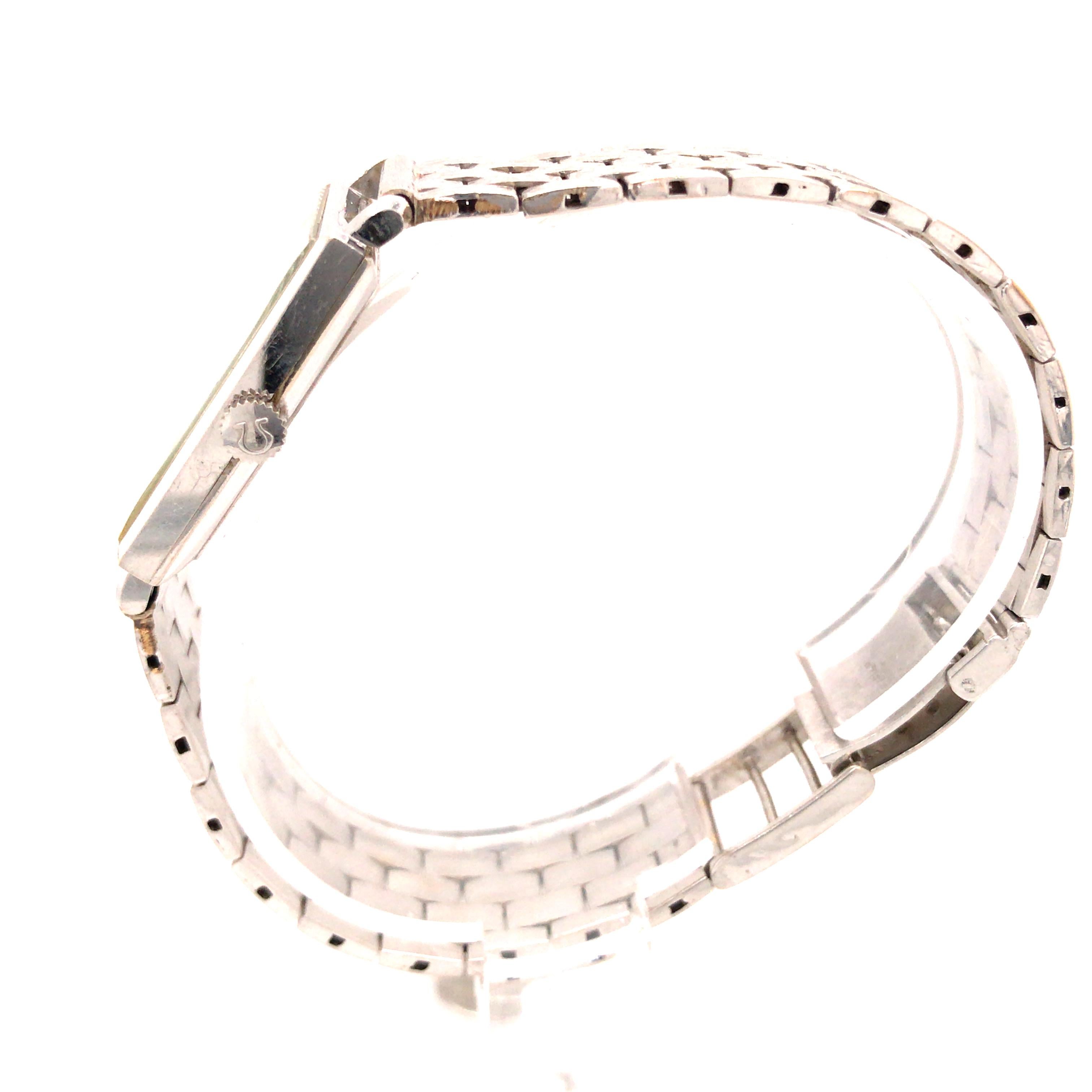 14k white gold watch men's
